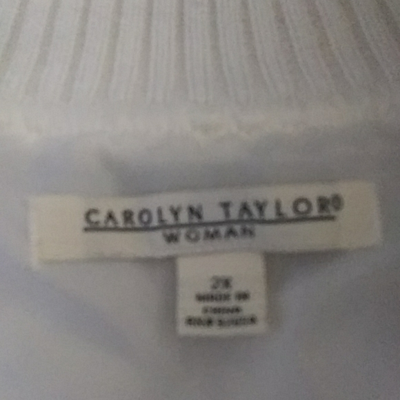 Carolyn Taylor Beige Women's 2XL Down Vest - Picture 5 of 5